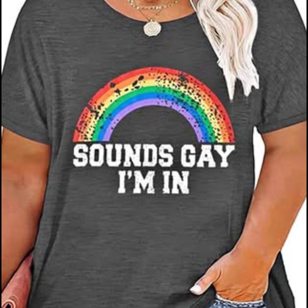 Rainbow Graphic Tee